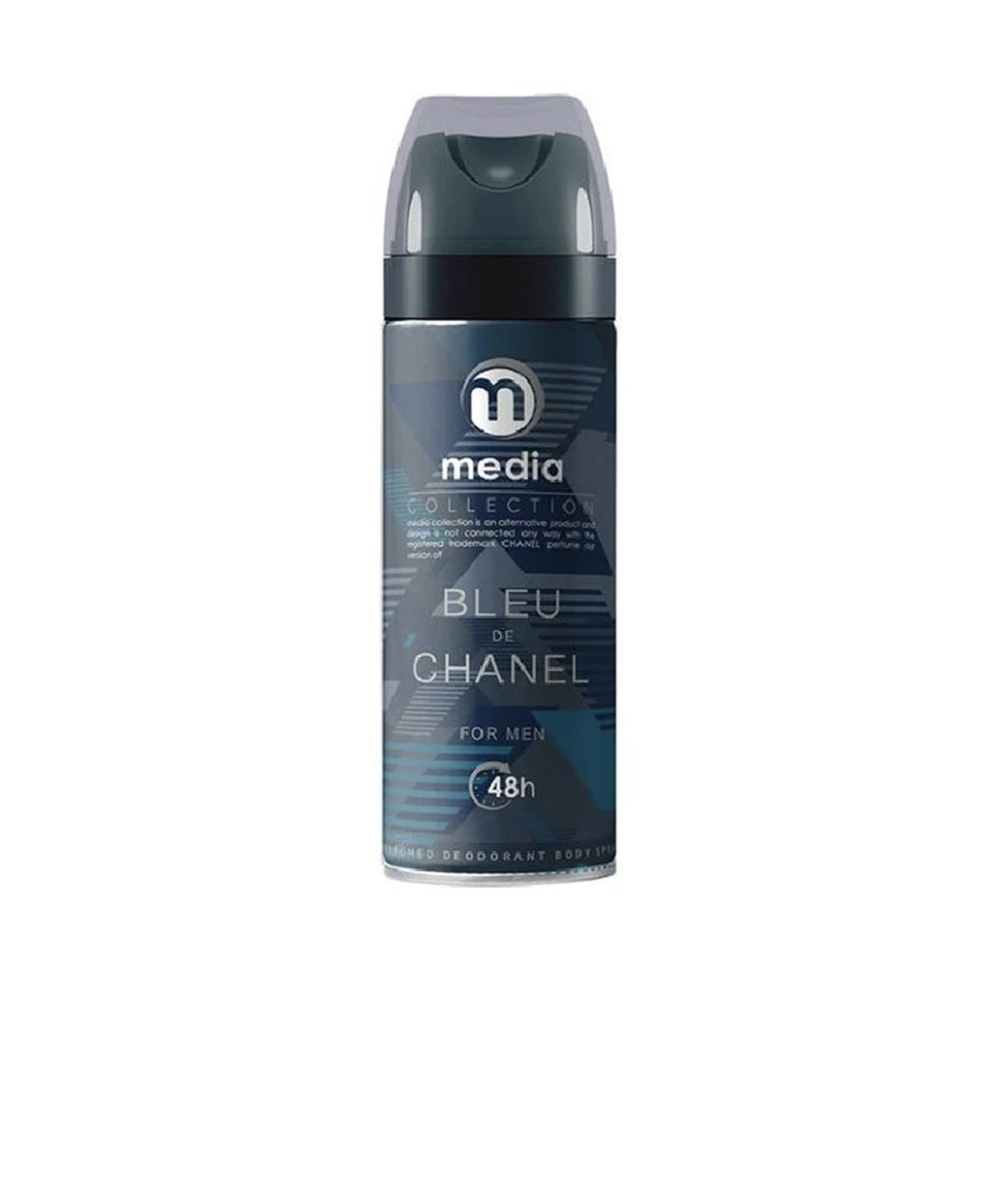 اسپری خوشبوکننده بدن مردانه مدیا مدل Bleu De Chanel حجم ۲۵۰ میلی‌لیتر